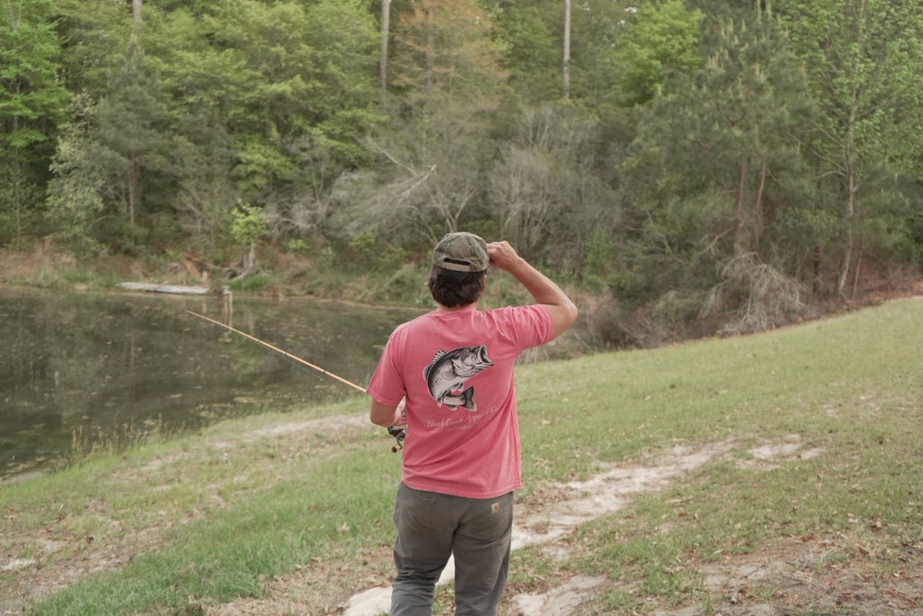 Largemouth Bass Tee – Salmon