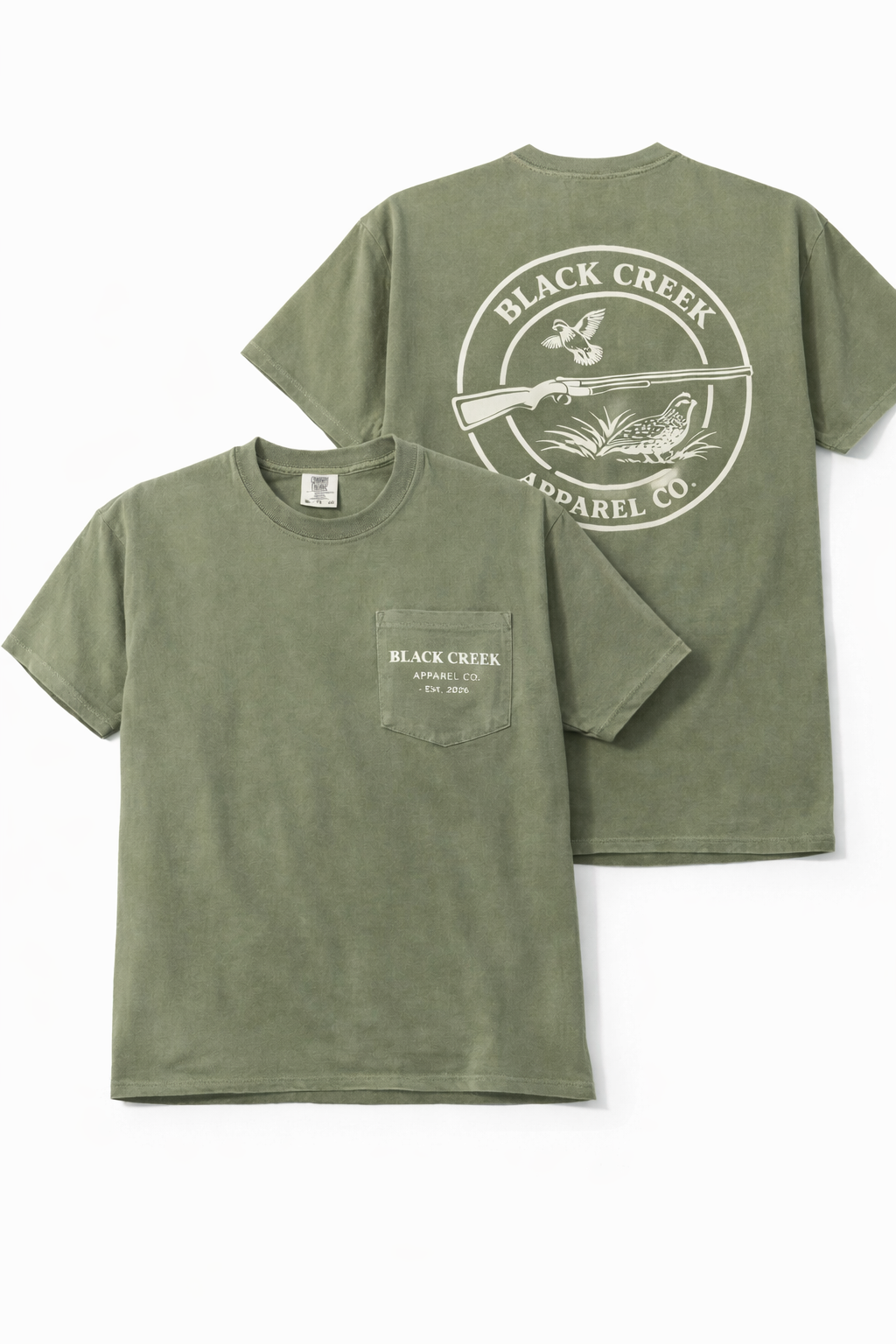 Upland Pocket Tee - Olive